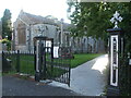 Entrance to St Peter & All Hallows