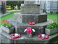 West Huntspill war memorial plinth