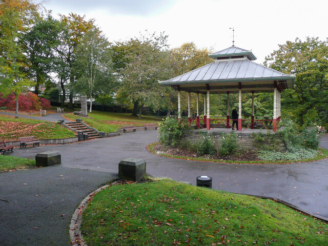 The bandstand, Beaumont Park, Huddersfield