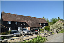 TQ6245 : Converted Barn, Church Farm by N Chadwick