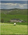 View from Colshaw to Howe Green Farm