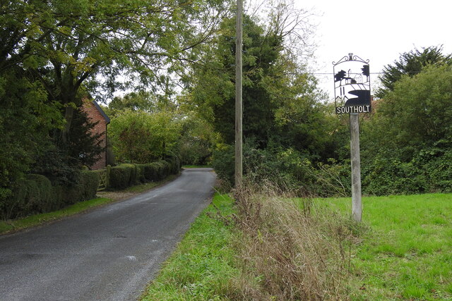 Southolt village sign