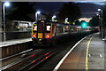 A train for Bournemouth departing from Totton station