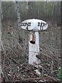 Old milepost