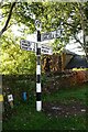 Cumberland County Council signpost in Armathwaite