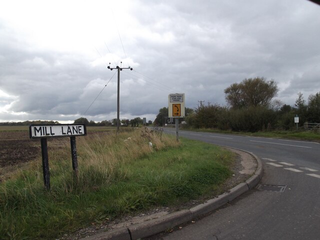 A614 at Mill Lane