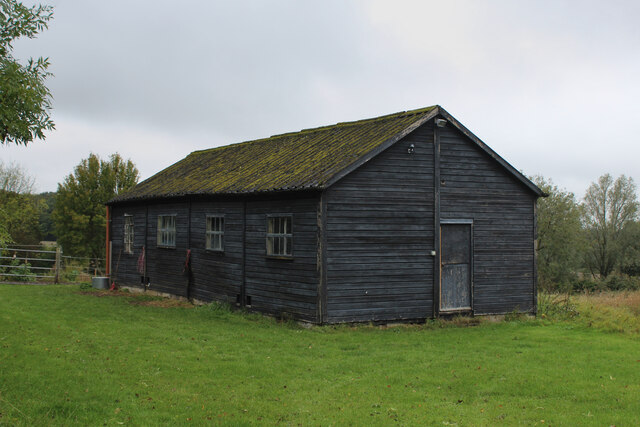 Large Substantial Hut passed by on the Essex Way