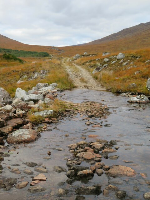 Ford on the Corrour track