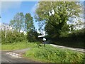 Signpost at road junction, Sandhills