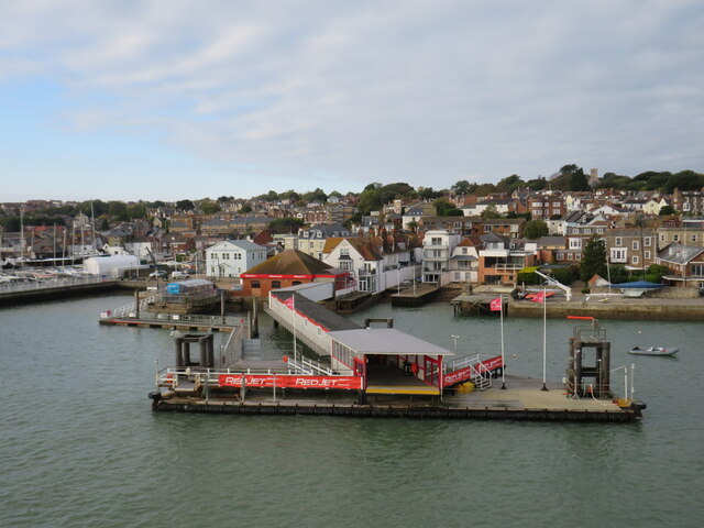 Cowes fast ferry terminal