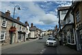 Looking up Clwyd Street