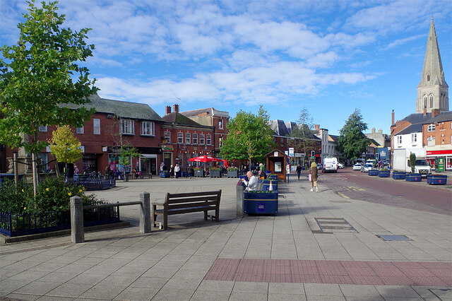 The Square, Market Harborough © Stephen McKay :: Geograph Britain and ...