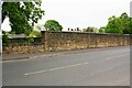 Stone walls on west side of Track road