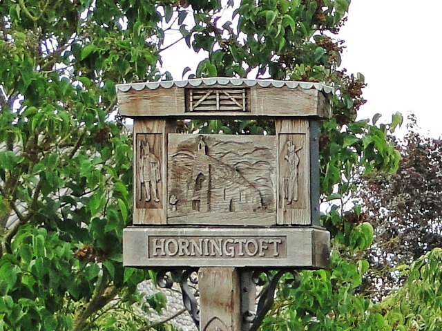 Horningtoft village sign