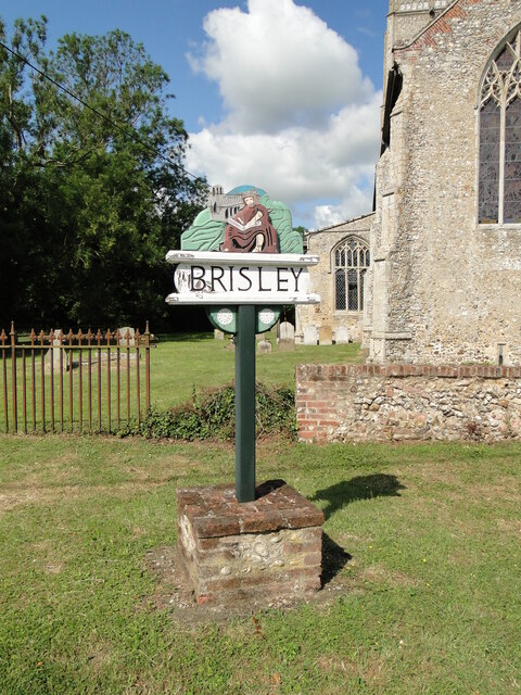 Brisley village sign