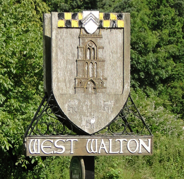 West Walton village sign