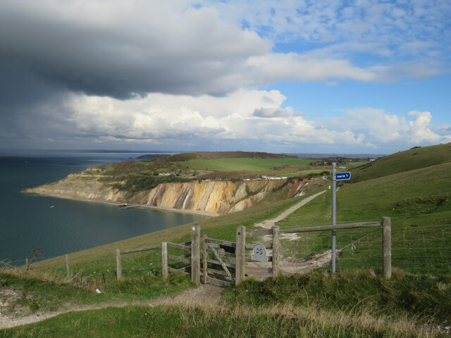Path on Tennyson Down, near Alum Bay