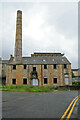 SD8332 : Sandygate Mill from Wiseman Street, Burnley by Chris Allen