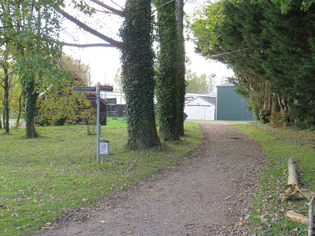 Public bridleway near Godshill