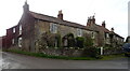 Stone cottages on The Avenue, Snape