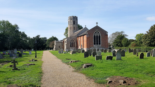 St Margarets church, Topcroft