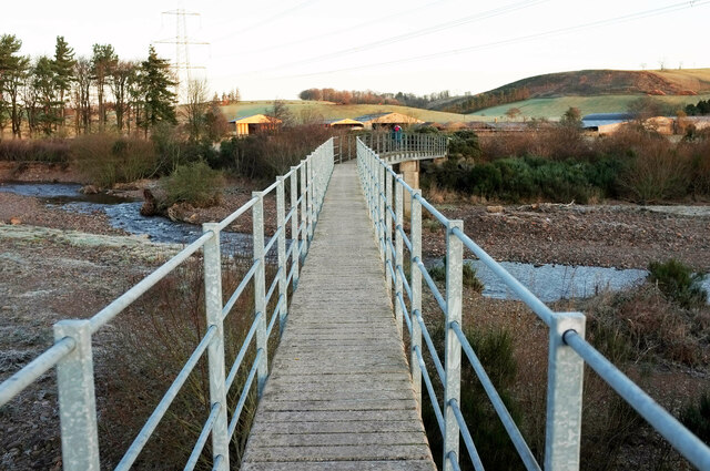 Footbridge over the Breamish