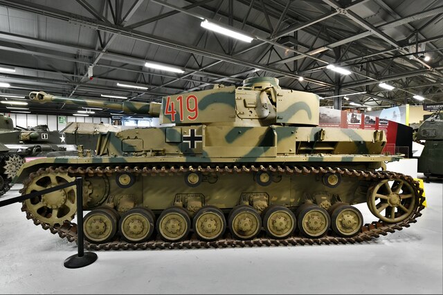 Bovington Tank Museum: Panzer IV 'Ausf D' tank
