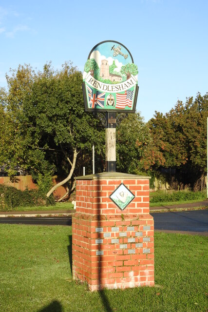 Rendlesham village sign