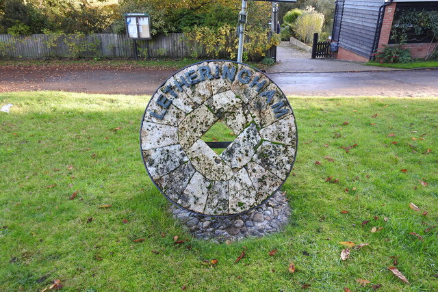 Letheringham village sign