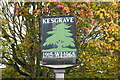 TM2145 : Kesgrave village sign by Adrian S Pye