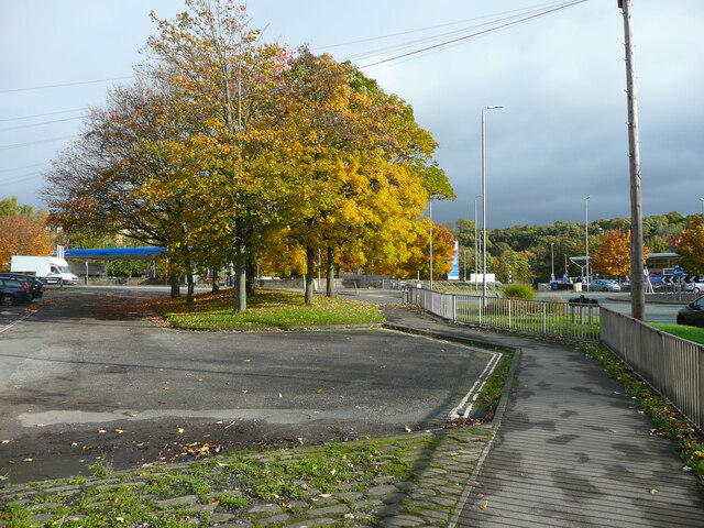 Autumn colours in Brighouse - Water Street