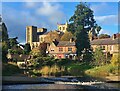 Alma weir on the River Skell