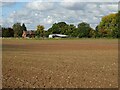 Ploughed field beside Mill Lane