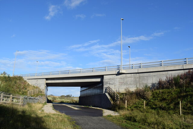 A947 bridge over the Formartine and Buchan Way