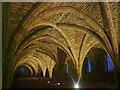 SE2768 : The cellarium at Fountains Abbey by Graham Hogg