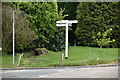 Roadsign, Langton Green