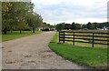 The entrance to Evenley Farm