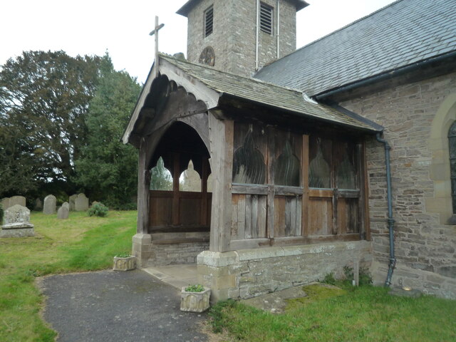 St. Mary's Church (Porch | Brilley) © Fabian Musto :: Geograph 