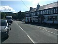 The B5106 outside Y Bedol pub