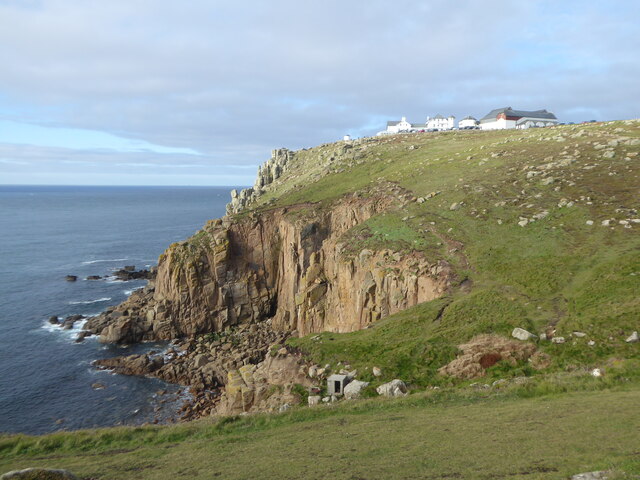 The Land's End hotel and tourist attraction