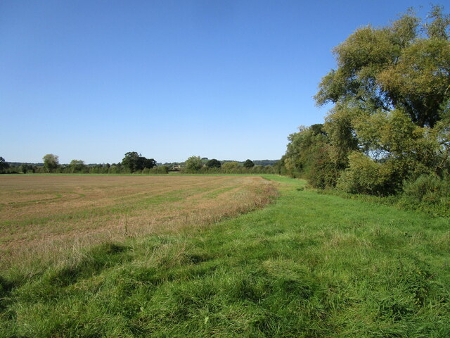 Stubble field, Ashleworth Meadows © Jonathan Thacker :: Geograph ...