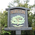 Nowton village sign