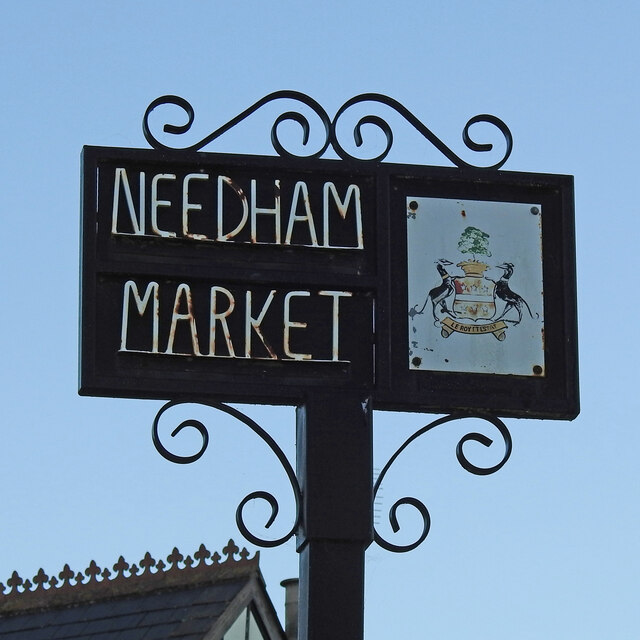 Needham Market town sign