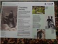 TQ2578 : Information board in Brompton Cemetery by Marathon