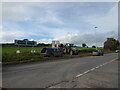 At a road junction on the A49 just south of Bayston Hill, near Shrewsbury