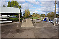 Thames path at Radley College Boathouse