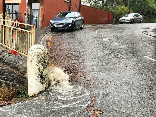 Flooding on Rowlands Road