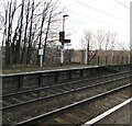 SJ5082 : Railway signal RN12, Runcorn by Jaggery