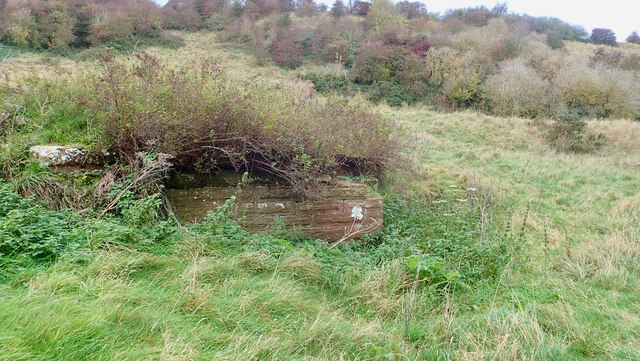 Remains of dam for Middleton Mill