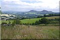 View towards the Eildon Hills